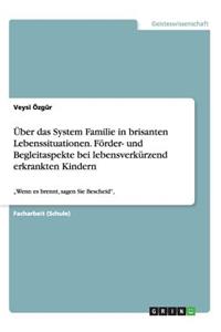 Über das System Familie in brisanten Lebenssituationen. Förder- und Begleitaspekte bei lebensverkürzend erkrankten Kindern