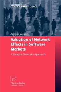 Valuation of Network Effects in Software Markets