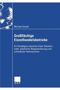 Großflächige Einzelhandelsbetriebe: Ein Paradigma Zwischen Freier Standortwahl, Staatlicher Reglementierung Und Zufriedenen Verbrauchern