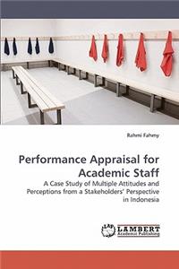 Performance Appraisal for Academic Staff