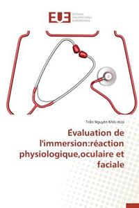 E Valuation de l'Immersion