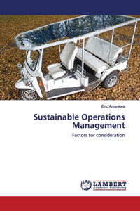 Sustainable Operations Management