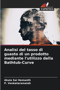 Analisi del tasso di guasto di un prodotto mediante l'utilizzo della Bathtub-Curve