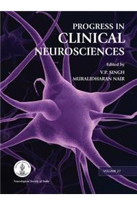 Progress in Clinical Neurosciences, Volume 27: 1st Edition