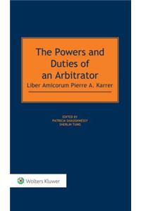 The Powers and Duties of an Arbitrator