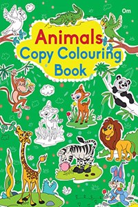 Copy Colouring Book Animals