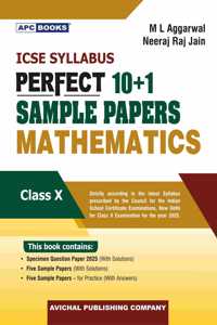 Perfect 10+1 Sample Papers in Mathematics for ICSE Class 10