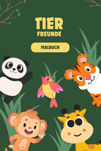 Tier-Freunde Ausmalbuch