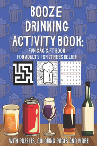 Booze Drinking Activity Book