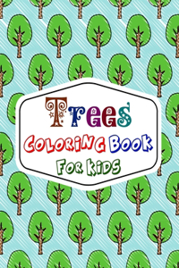 Trees Coloring Book for Kids