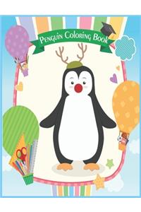 Penguin Coloring Book