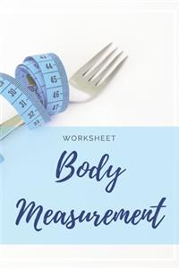 Body Measurement Worksheet