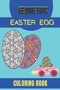 Geometric Easter Egg Coloring Book