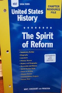 Crf Spirit/Reform Hss: Us Hist 2006