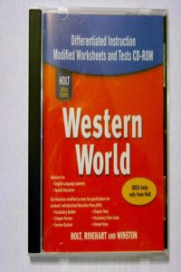 Diff Inst/Mod CD-R Hss: West Wld 2007