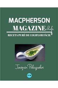 Macpherson Magazine Chef's - Receta Puré de coliflor fácil