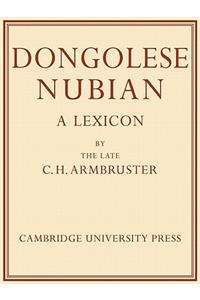 Dongolese Nubian