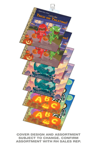 Little Golden Books Halloween 6-Copy Clip Strip Summer 2021