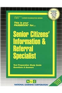 Senior Citizens' Information & Referral Specialist