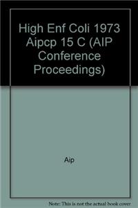 High Enf Coli 1973 Aipcp 15 C