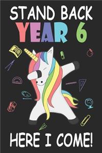 Stand Back Year 6