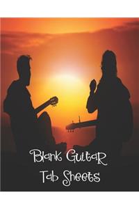 Blank Guitar Tab Sheets
