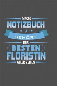 Dieses Notizbuch Gehört Der Besten Floristin Aller Zeiten