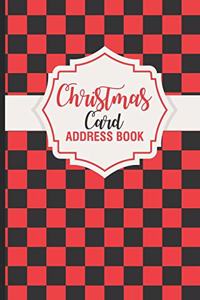 Christmas Card Address Book