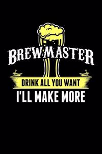 Brewmaster Drink All You Want. I'll Make More