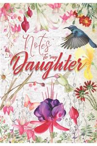Notes to my Daughter Journal (Diary, Notebook) (Journals)