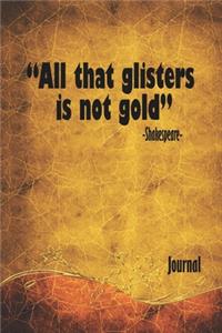 All that glisters is not gold Shakespeare