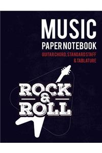 Music Paper Notebook