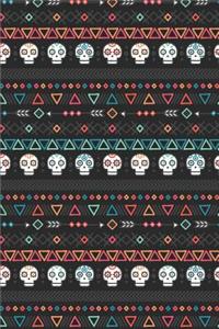 Day Of The Dead Pattern Sugar Skull Santa Muerte 13