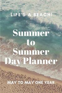 Summer to Summer Day Planner