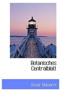 Botanisches Centralblatt