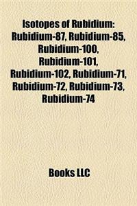 Isotopes of Rubidium