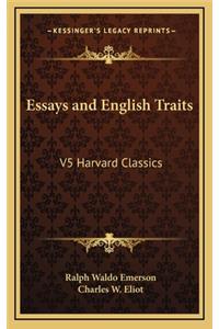 Essays and English Traits