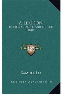 A Lexicon