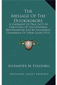 The Message of the Doukhobors