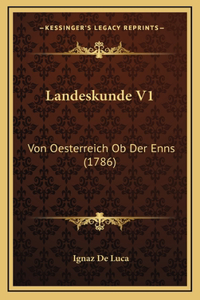 Landeskunde V1: Von Oesterreich OB Der Enns (1786)