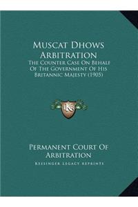 Muscat Dhows Arbitration