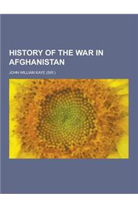 History of the War in Afghanistan