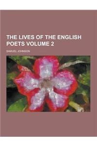 The Lives of the English Poets Volume 2