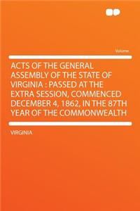 Acts of the General Assembly of the State of Virginia