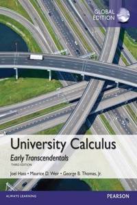 University Calculus, Early Transcendentals with MyMathLab, G
