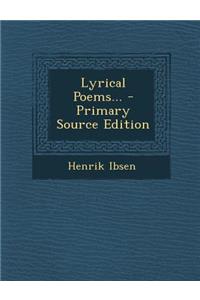 Lyrical Poems...