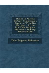 Studies in Ancient History