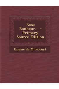 Rosa Bonheur...