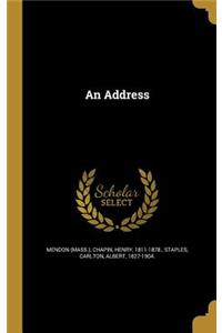 An Address