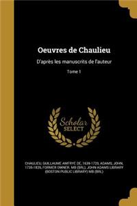 Oeuvres de Chaulieu